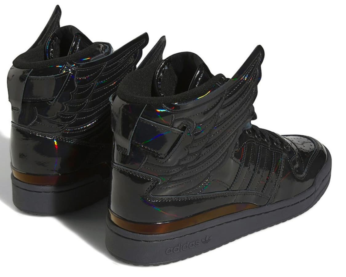 미사용 아디다스 제레미 스캇 포럼 하이 윙스 4.0 오팔 블랙 235 상품이미지3