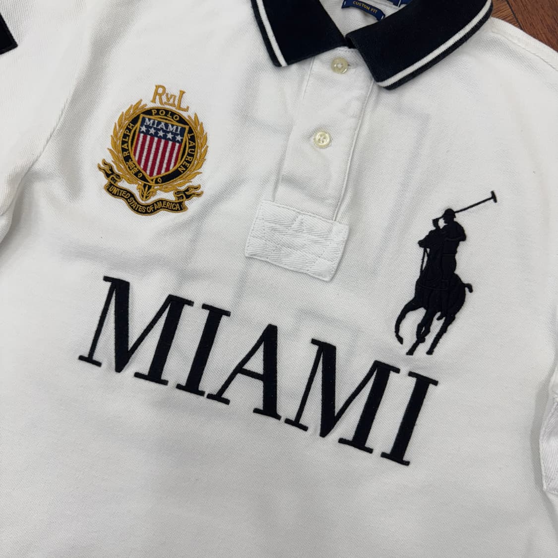 M 폴로 랄프로렌 치프키프 MIAMI 빅포니 반팔 카라 티셔츠  상품이미지4