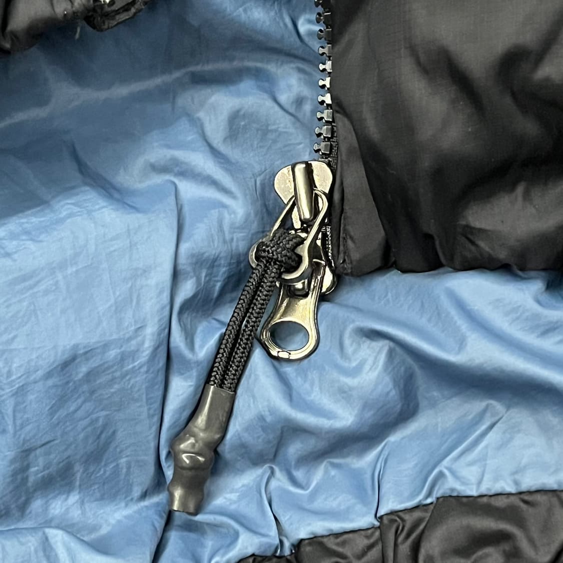 [정품/M] 골스튜디오 블랙 후드 패딩 점퍼 b10 상품이미지8