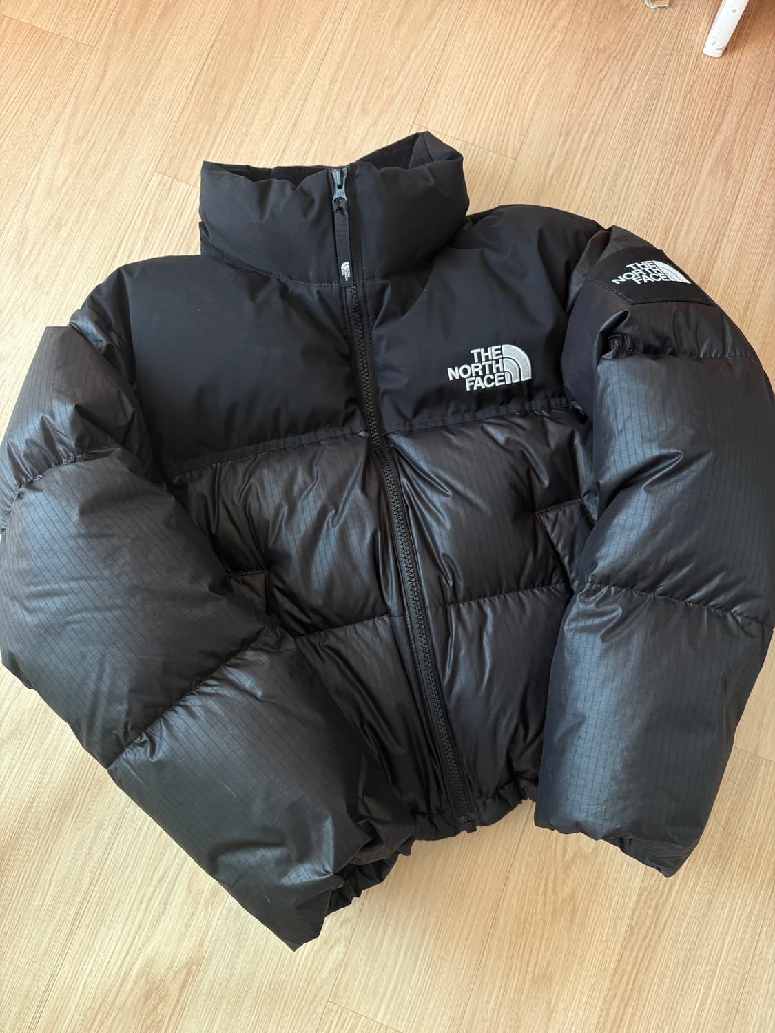 (W) 노스페이스 화이트 라벨 노벨티 눕시 다운 자켓 블랙 s 상품이미지3