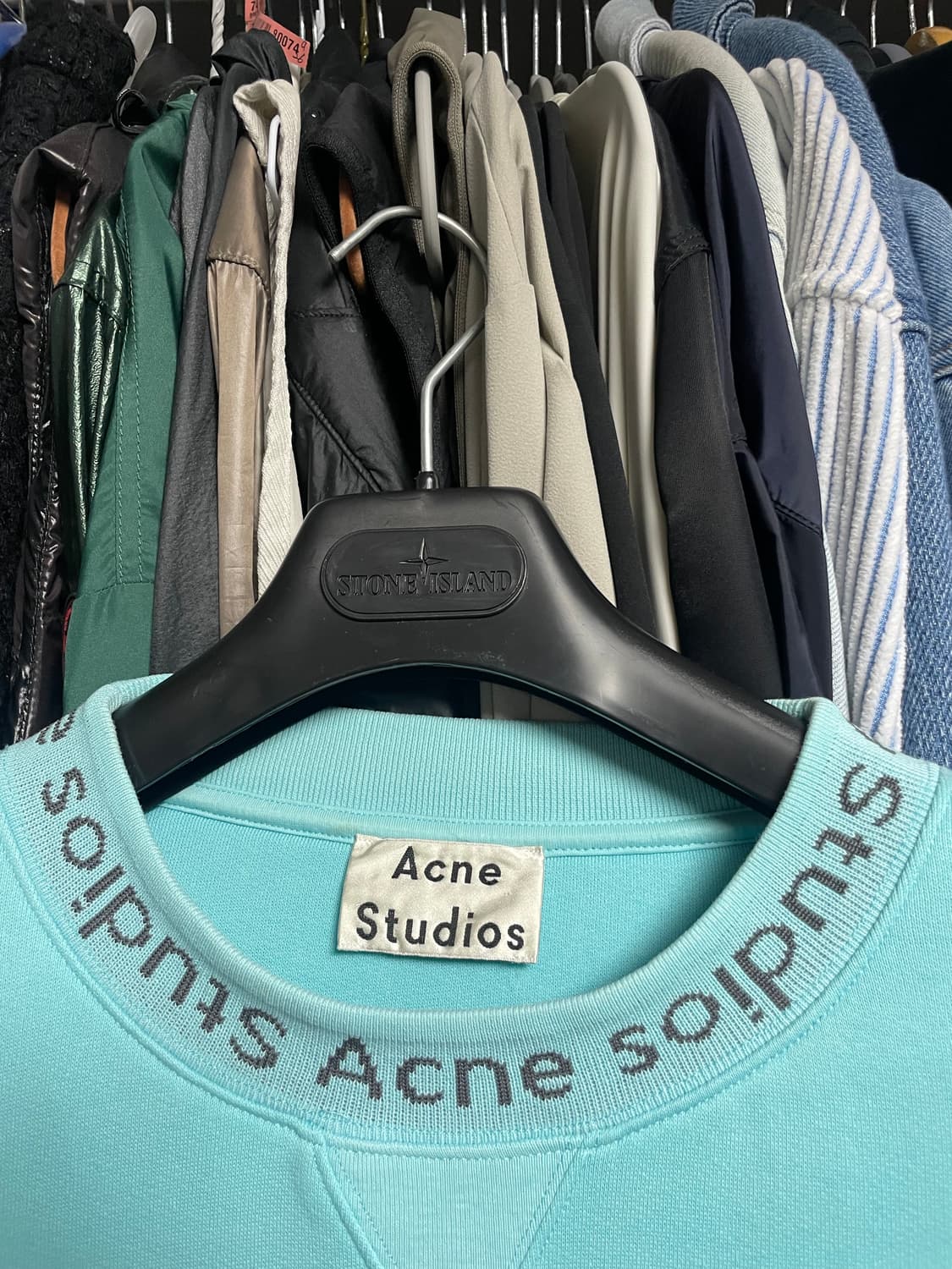 [xl] 아크네 넥로고 맨투맨 상품이미지2