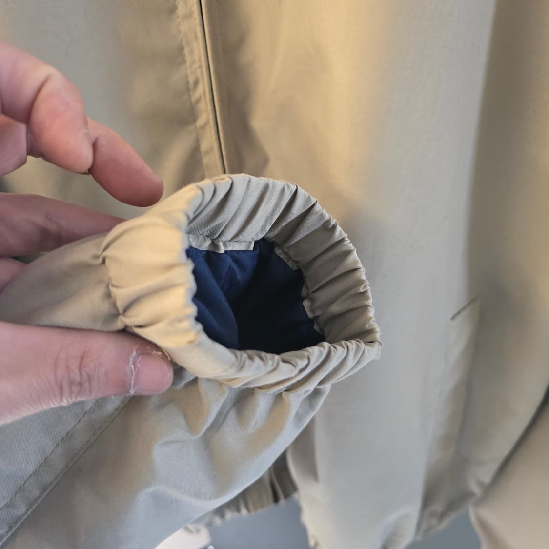  우드레이크 빈티지 블루종 자켓 베이지 상품이미지6