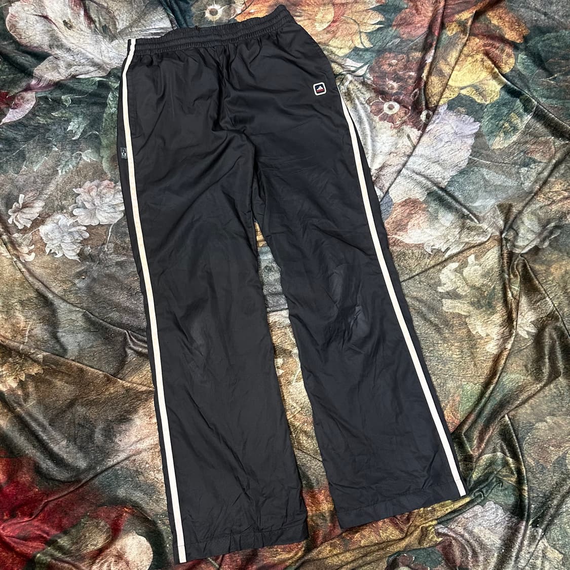 아디다스 빈티지 핑크 사이드라인 브라운트랙팬츠 L 상품이미지1