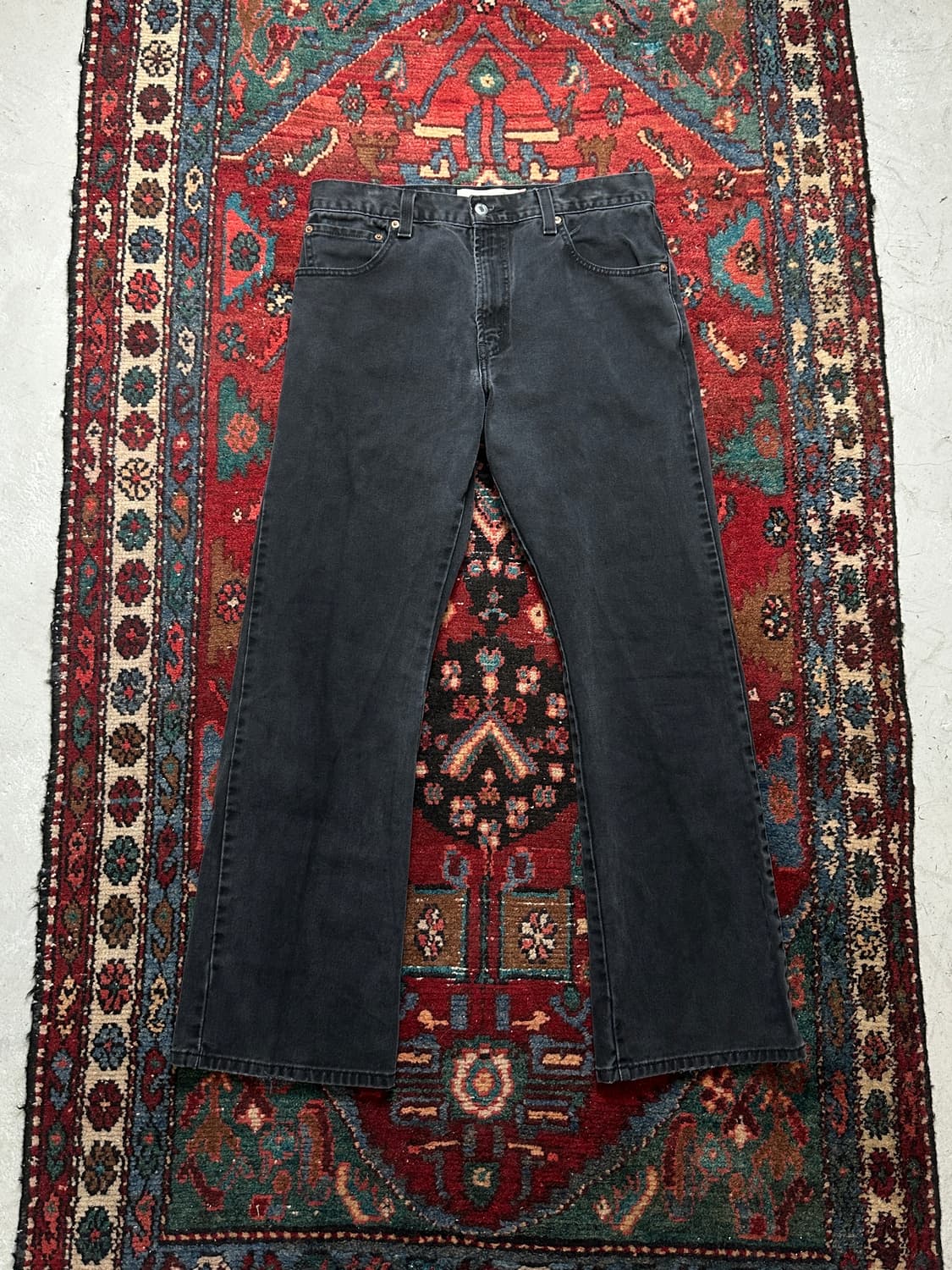 00's 리바이스 517 블랙 부츠컷 플레어진 상품이미지1