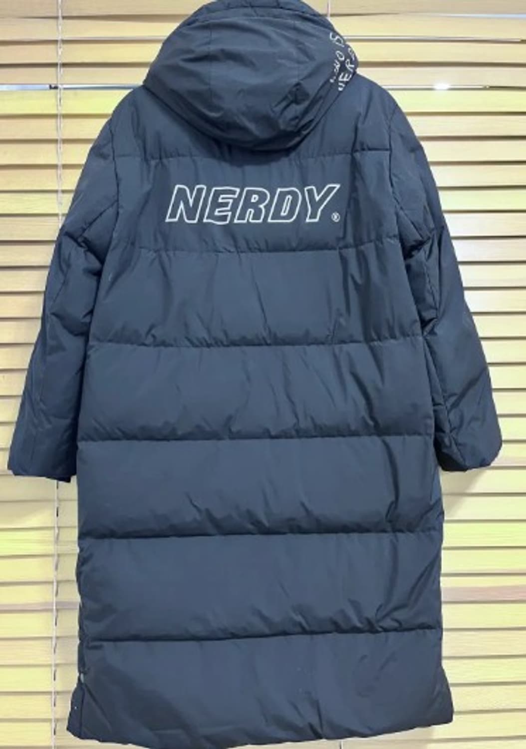 널디 남성 후이즈널디 트랙 롱덕다운패딩 S사이즈 상품이미지3