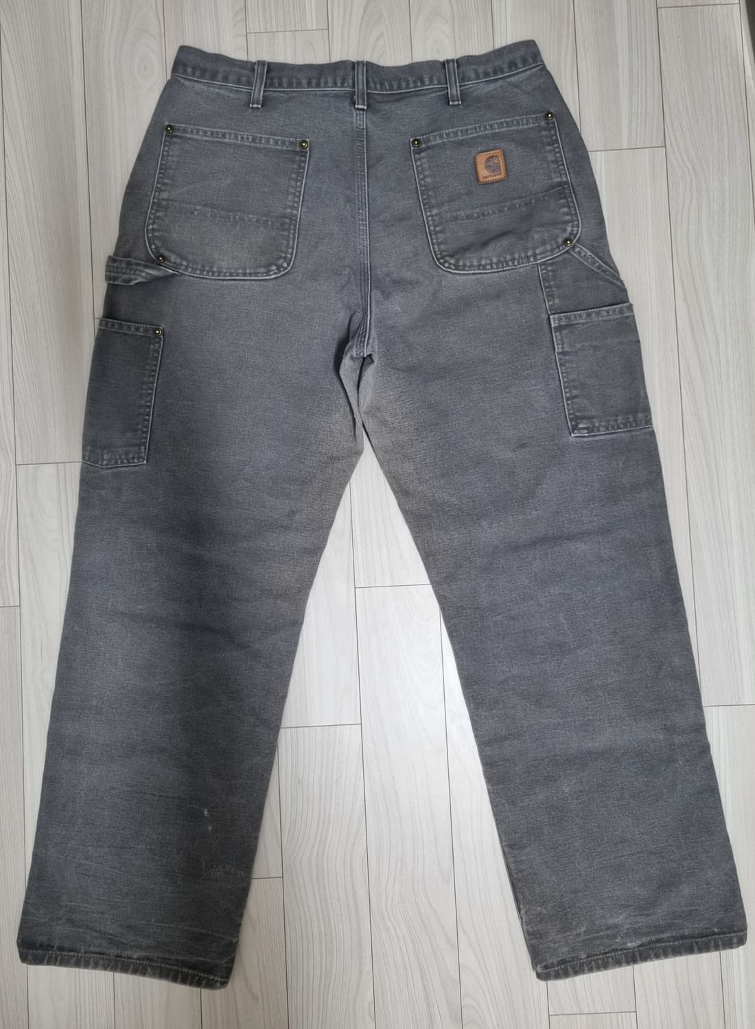 칼하트 더블니 카펜터 팬츠 B136 GVL 33X30 상품이미지3