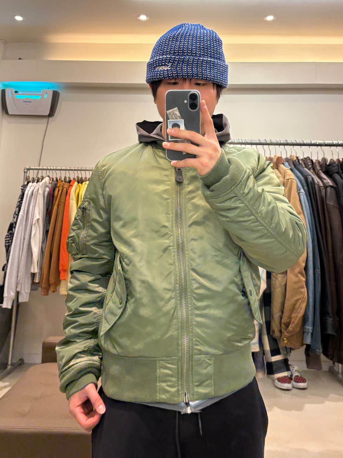 알파인더스트리 ma-1 플라이트 자켓 상품이미지9