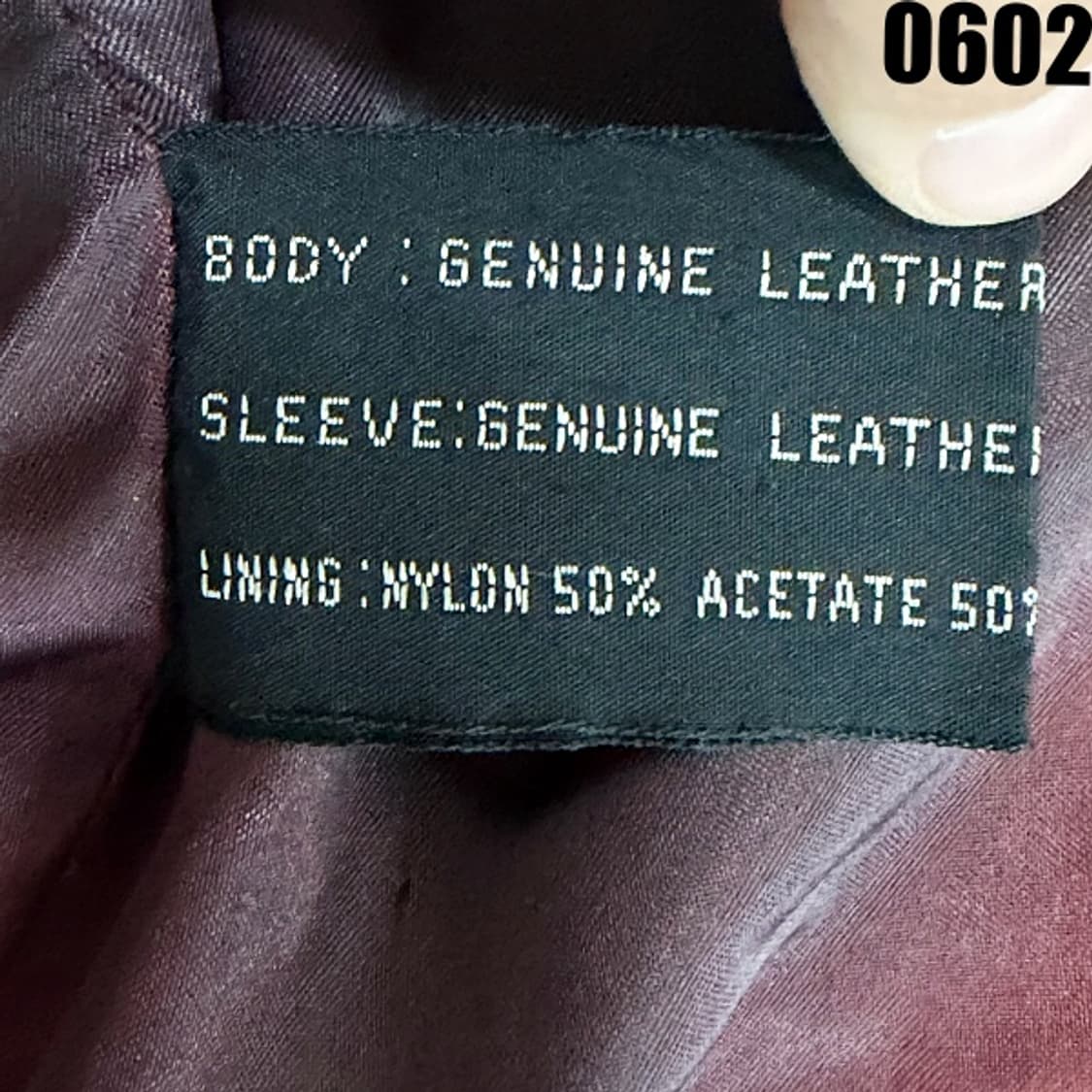 게스 올드스쿨 레더 자켓 L 0602 상품이미지8