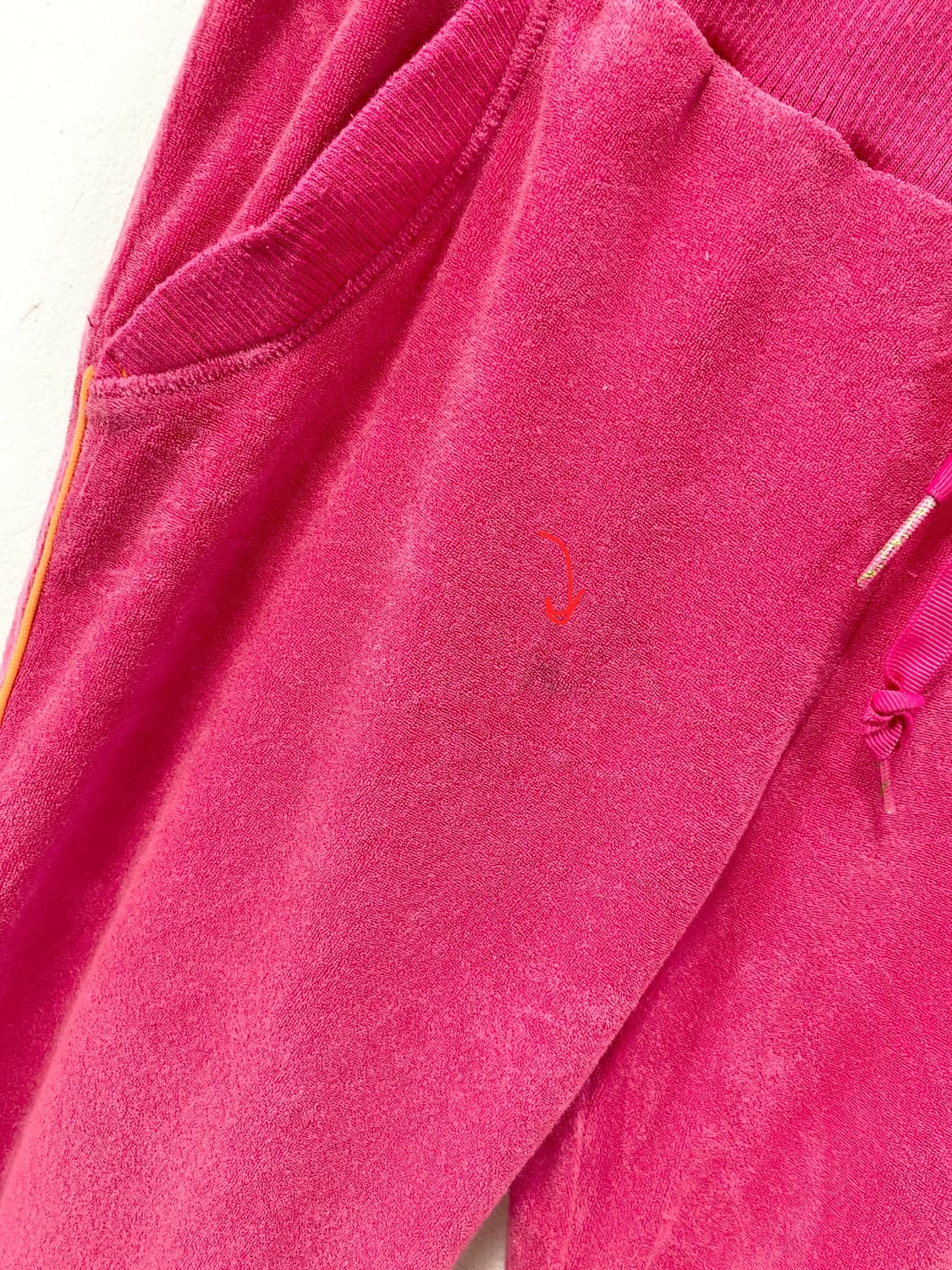 [PUMA] 퓨마 갸루 핫핑크 벨벳 팬츠 상품이미지7