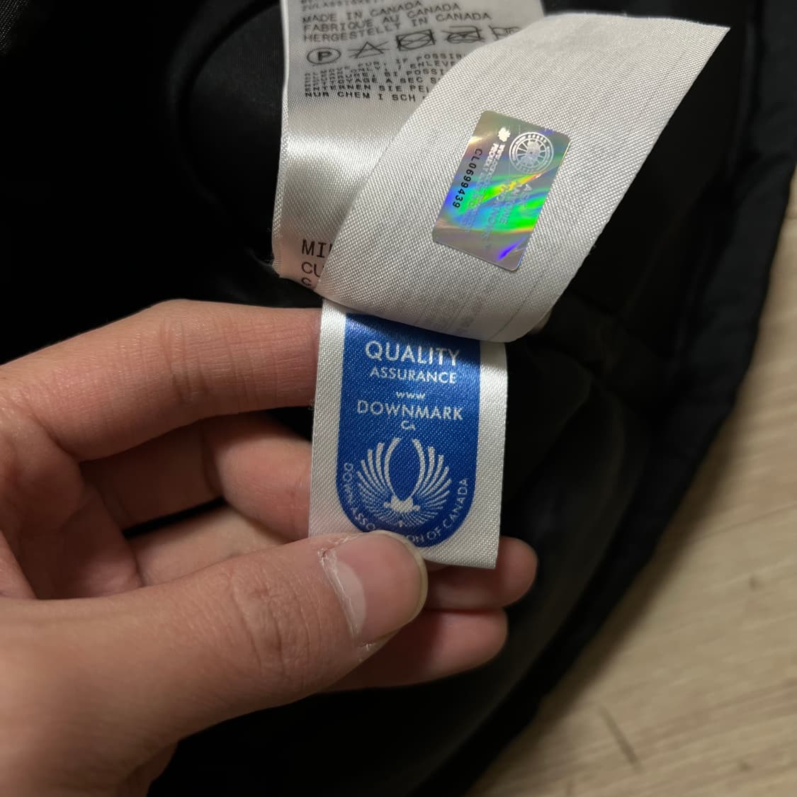 캐나다구스 여성 덕다운 퍼후드 익스페디션 파카 패딩 [네이비] XS/85 상품이미지7