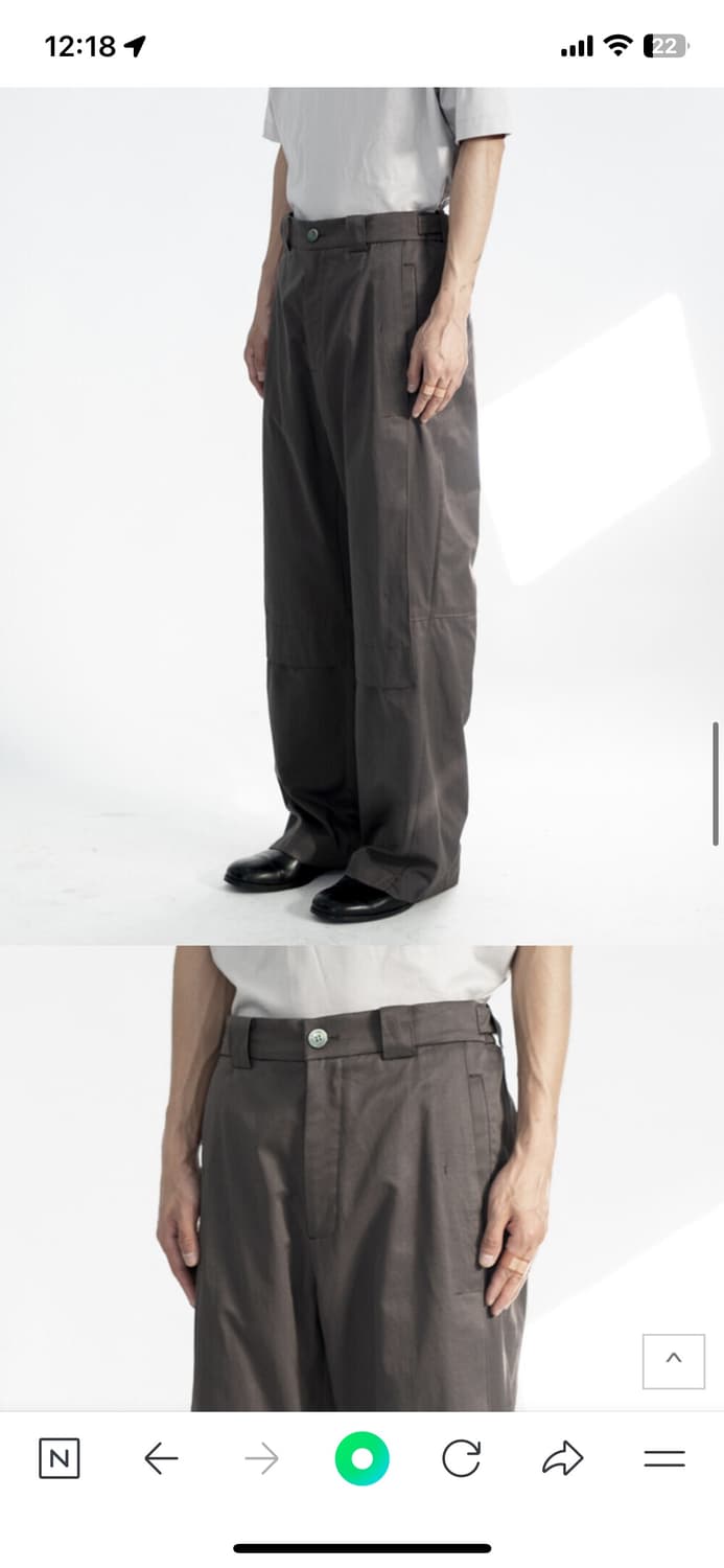 폴리테루 패들 팬츠 블랙 4사이즈 상품이미지1