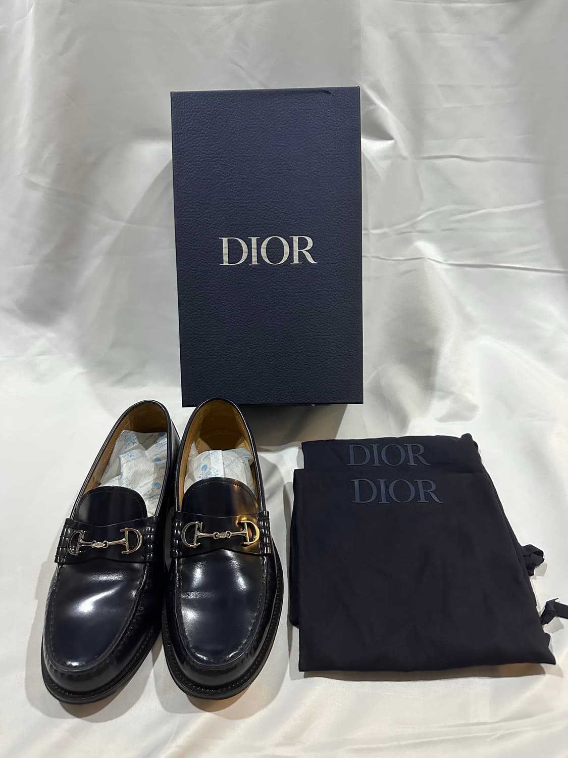 [43] Dior 디올 남성 로얄 홀스빗 로퍼 카프스킨 상품이미지2