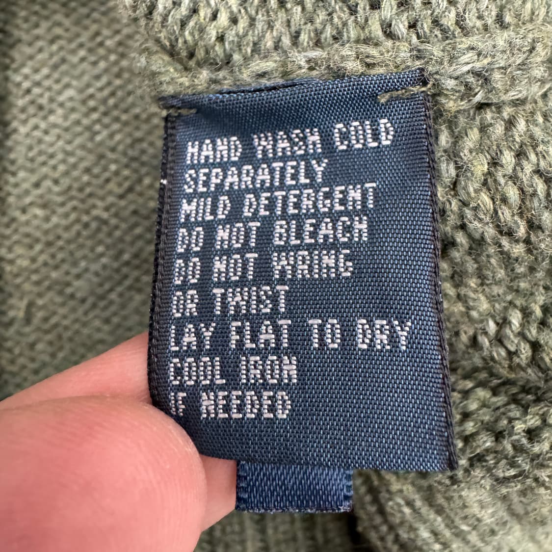 폴로 포니 카키 반집업 니트 상품이미지6