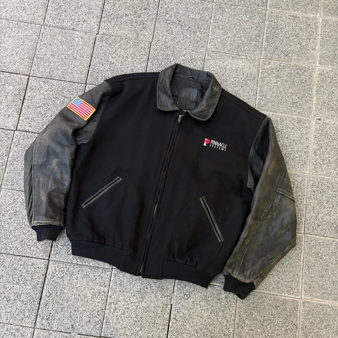 빈티지 골든 베어 바시티 자켓 상품이미지1