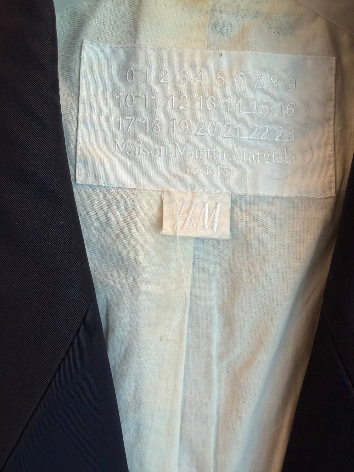 H&M margiela collaboration 자켓 상품이미지2