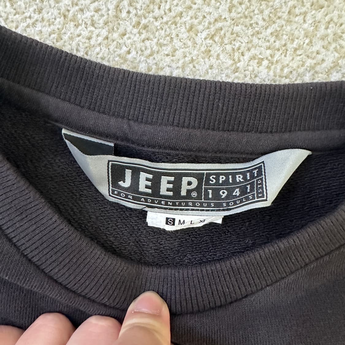 S 지프 여성 자수 맨투맨 0320D 상품이미지2