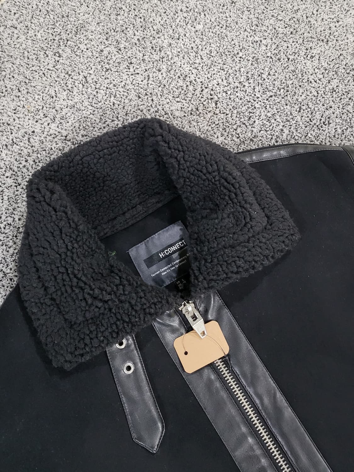 에이치커넥트(H:CONNECT) 무스탕 자켓 상품이미지4