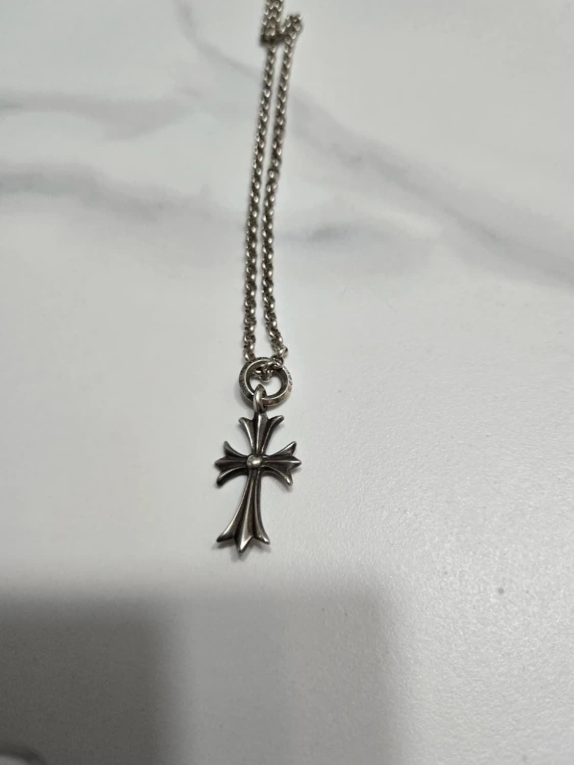 [한스룸 정품]크롬하츠 타이니 크로스 목걸이 상품이미지3