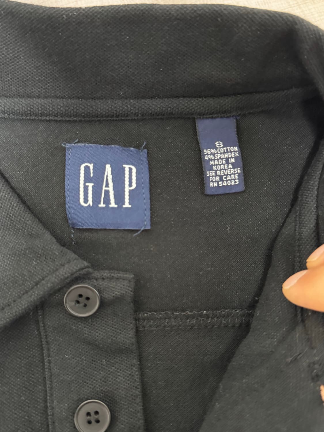 90s 올드갭 gap pk셔츠 상품이미지3