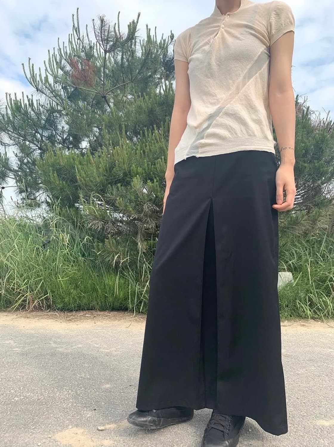 Sacai 반팔 니트 상품이미지3