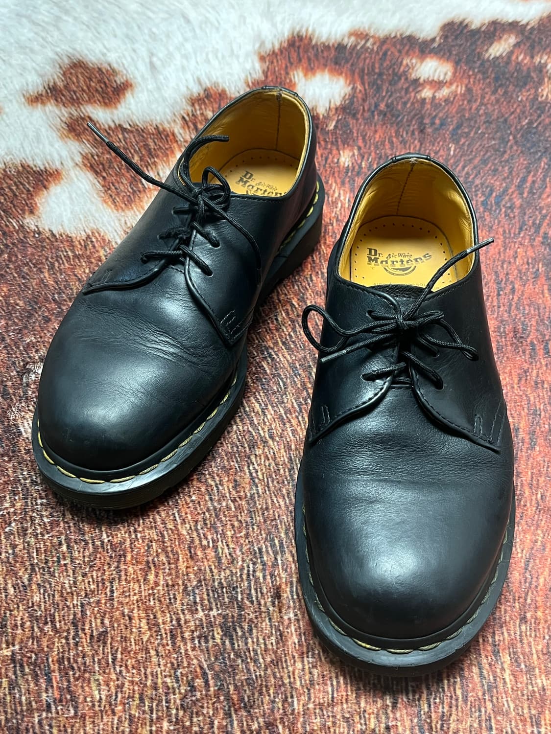 [250] 닥터마틴 1461 블랙 3홀 더비 로퍼 상품이미지1