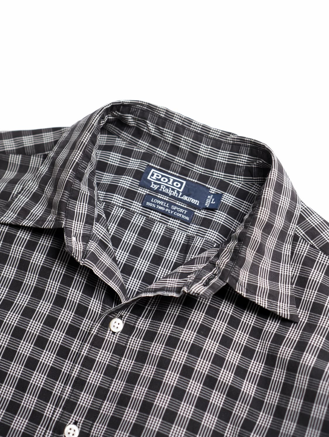 90’s PRL Lowell Sport Check Shirt 상품이미지2