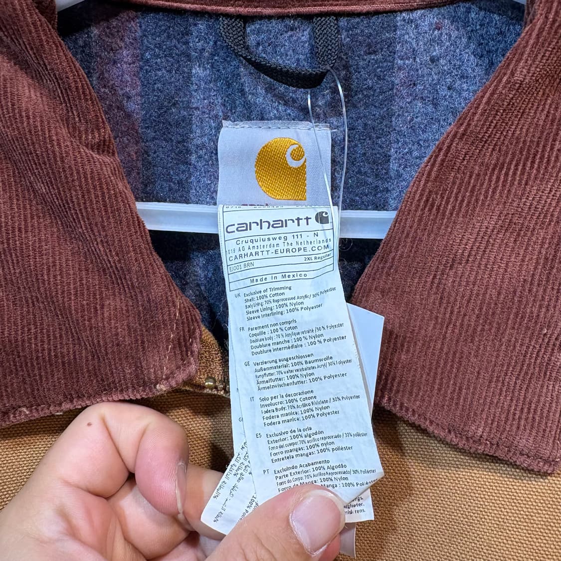 [XL] CARHARTT 칼하트 디트로이트 자켓 상품이미지6