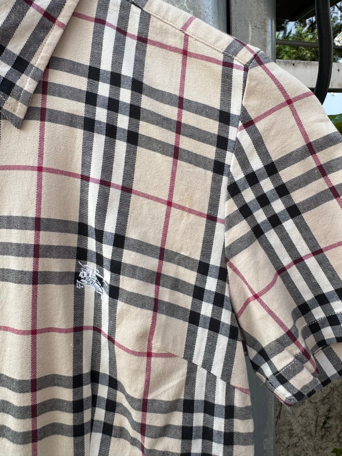 버버리 노바체크 반팔셔츠  상품이미지4