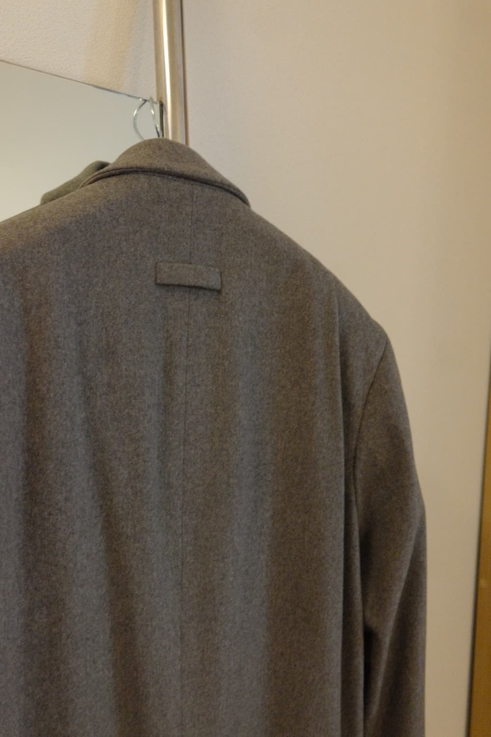 피어오브갓 오버사이즈 코트 멜란지그레이 23fw 상품이미지5