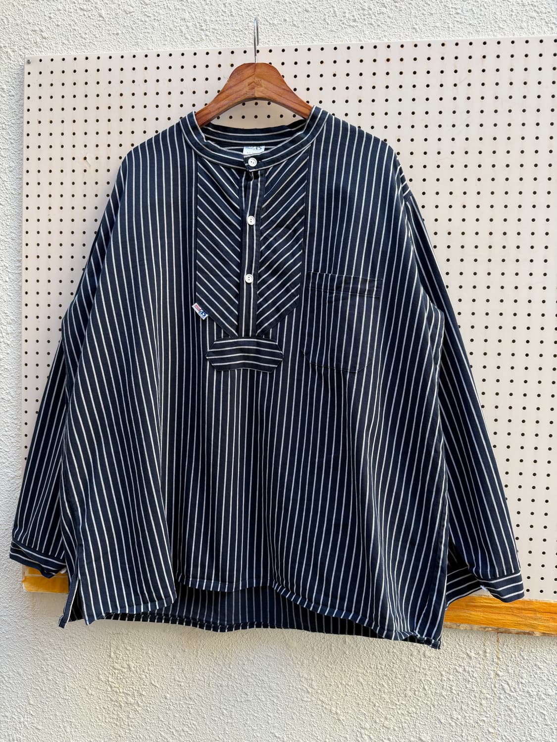 1990s modAS GERMAN NAVY STRIPE 피셔맨스목셔츠 상품이미지6