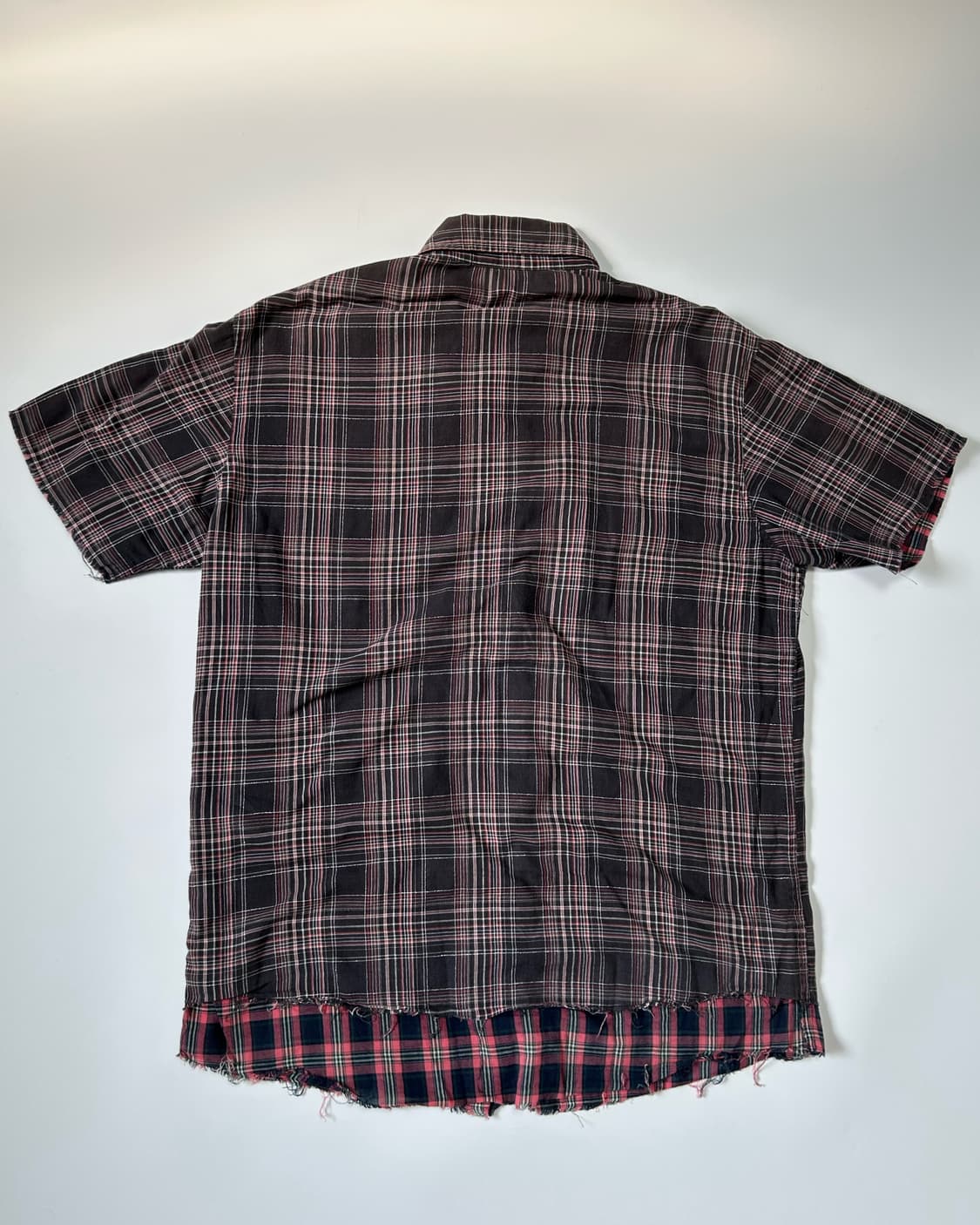 (M)AG warehouse 체크 컷오프 하프셔츠 상품이미지6