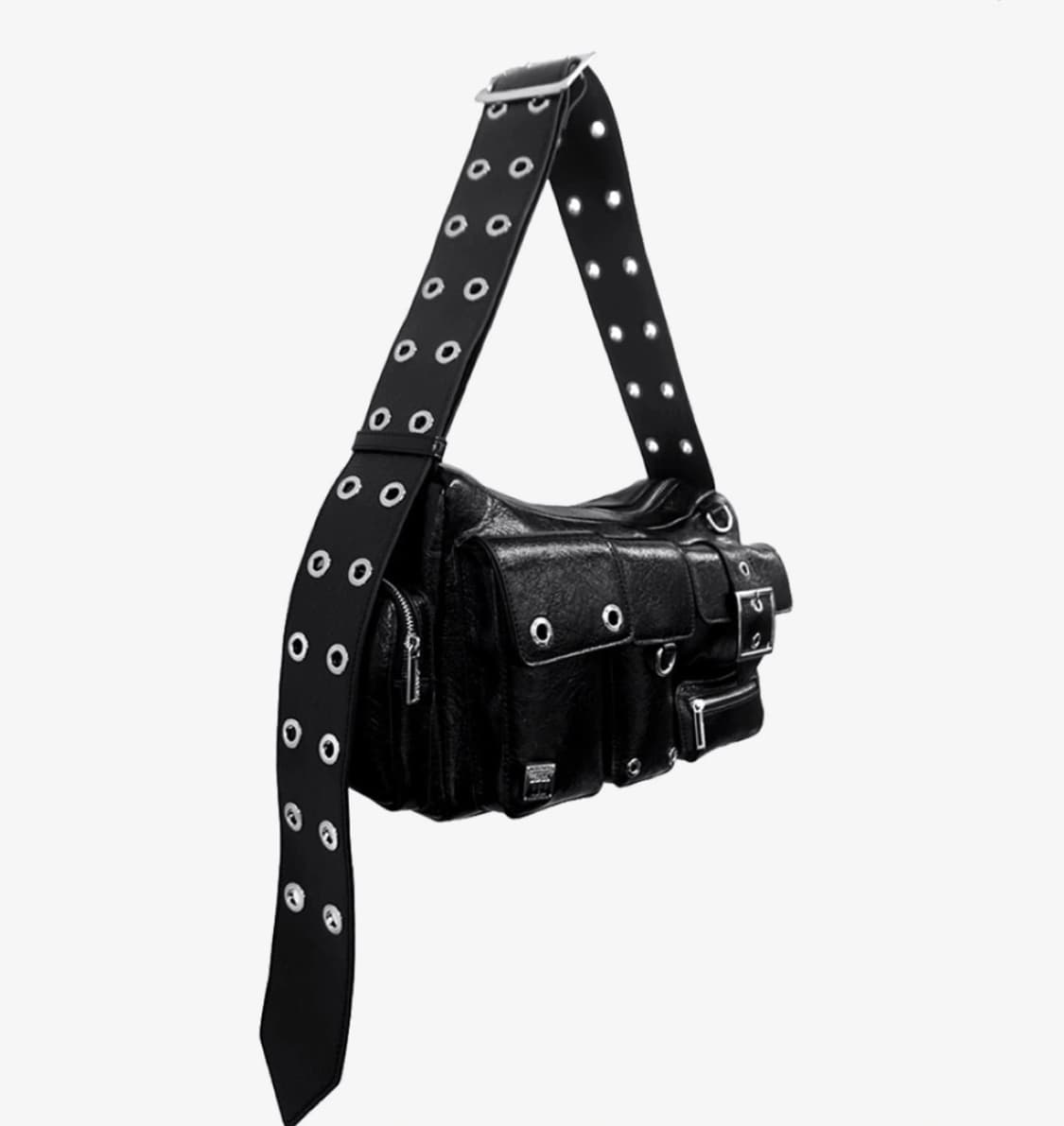 [BLACKPURPLE] Fortress Bag_Black 블랙퍼플 가방 상품이미지9