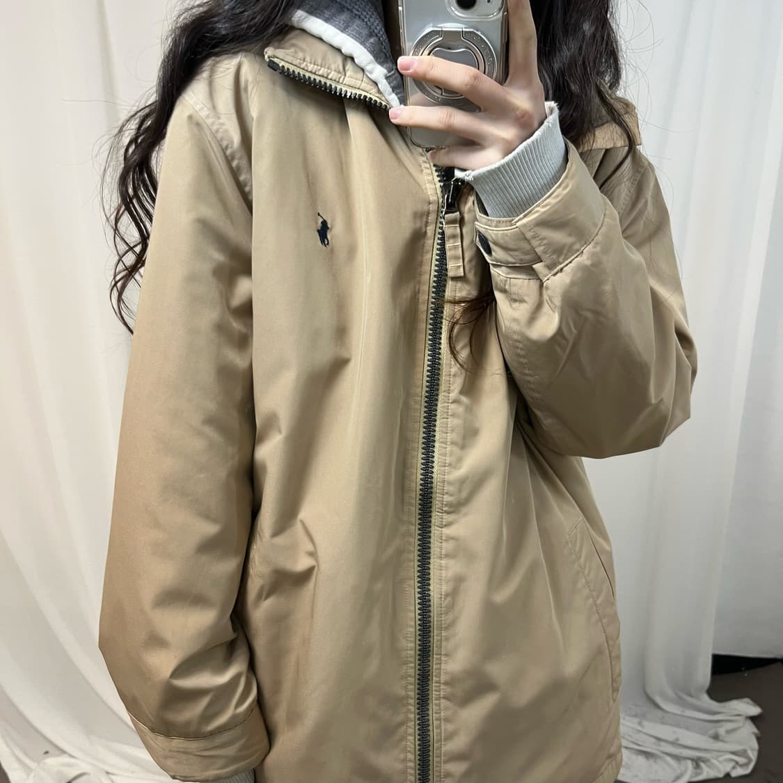 Polo Beige Jumper 상품이미지3