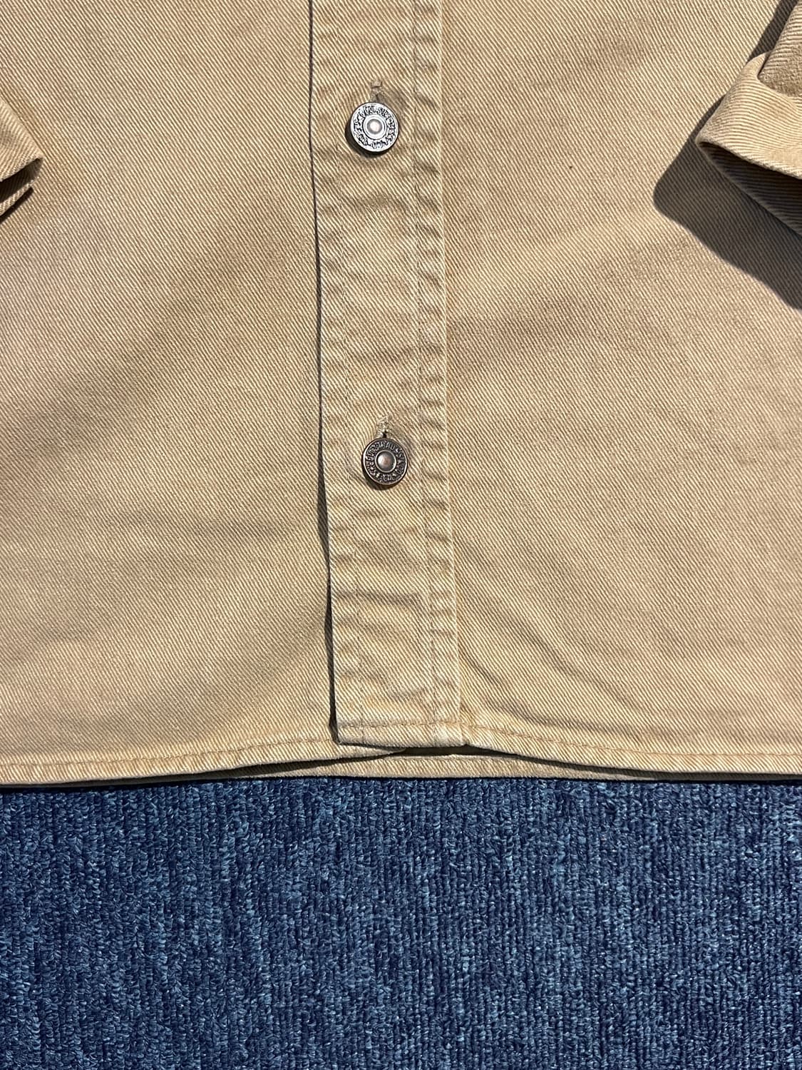 빈티지 80s Levis 웨스턴 트윌 셔츠 상품이미지8