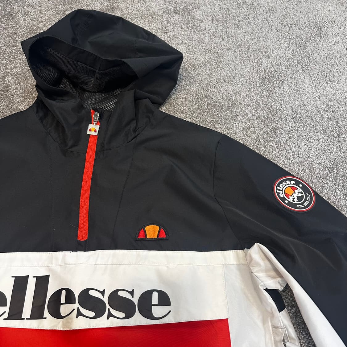 앨레쎄 올드스쿨 배색 아노락M 상품이미지6