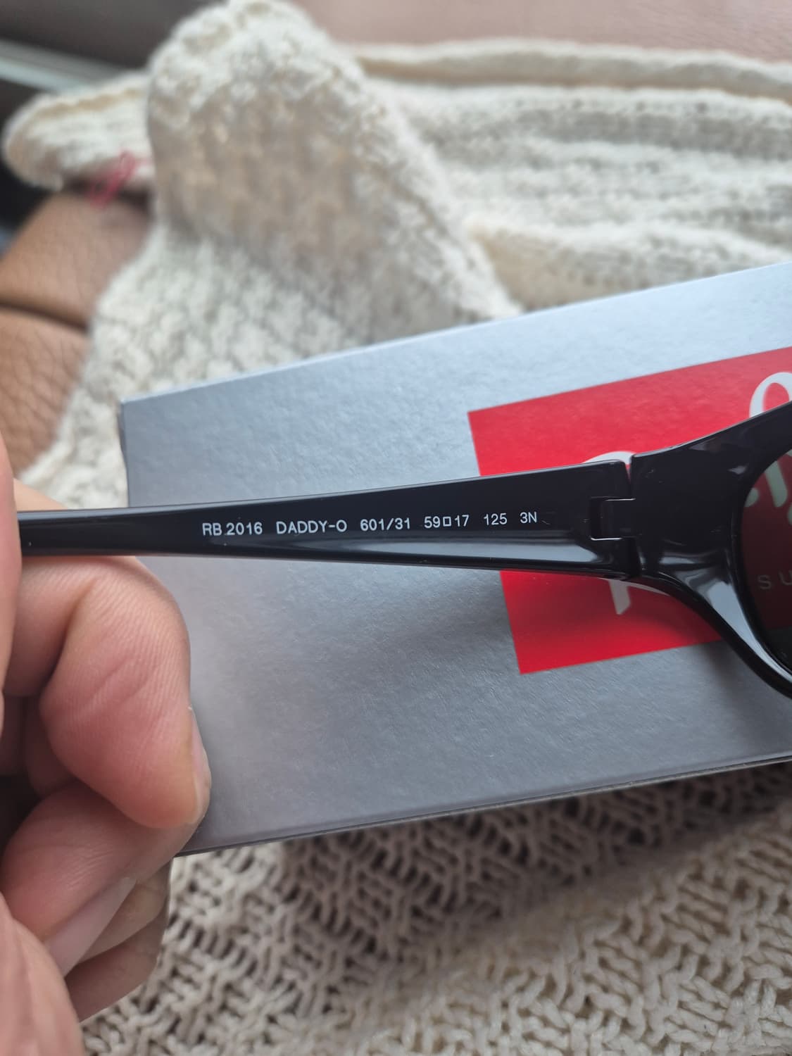 레이밴 Daddy-O 대디오 블랙 선글라스 풀박스 상품이미지4