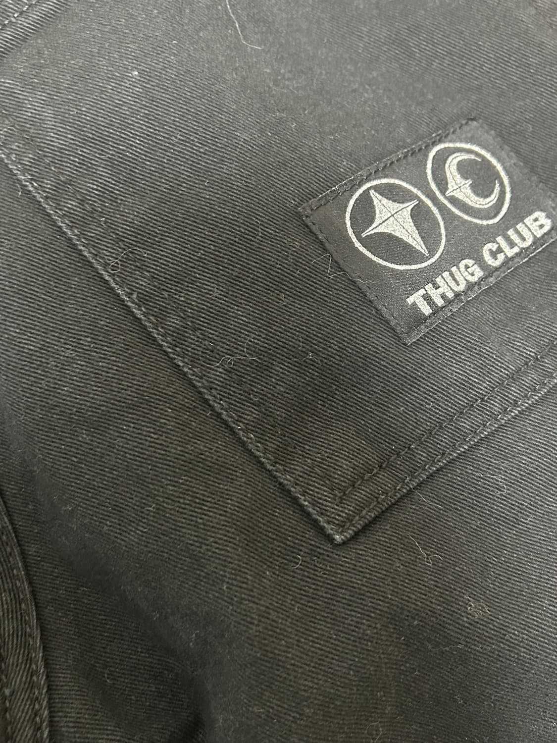 떠그클럽 초판 떠그팬츠 블랙 코튼 상품이미지5