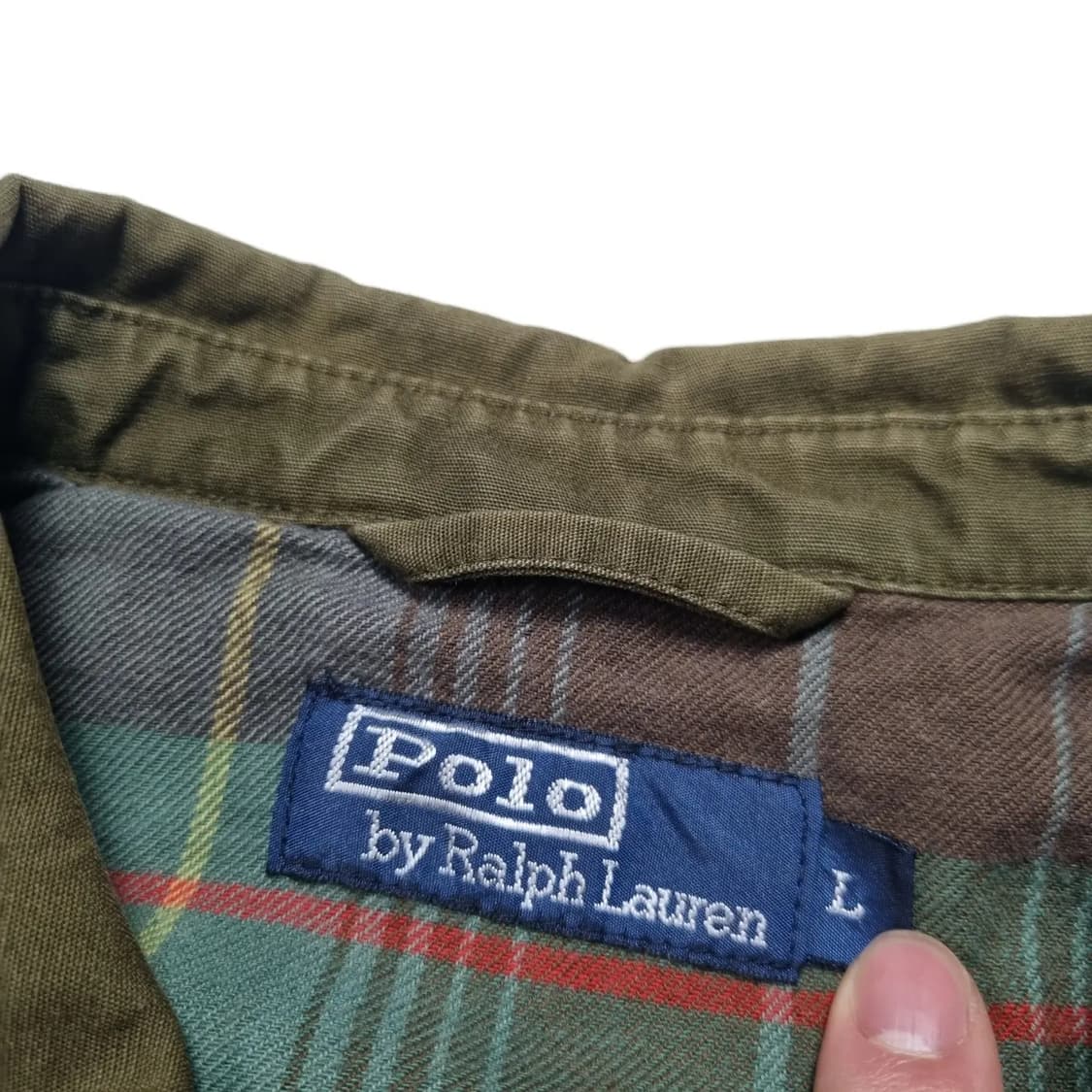 폴로 스윙탑 베이포트 자켓 올리브 L 상품이미지5