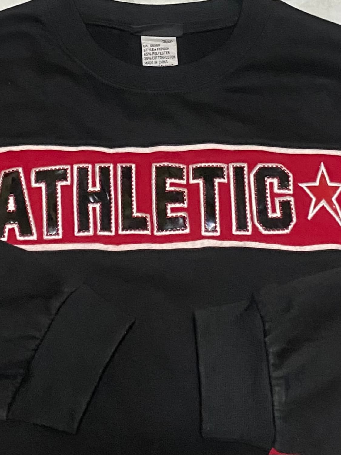 어슬레틱 로고 빈티지 맨투맨티셔츠 100 상품이미지4