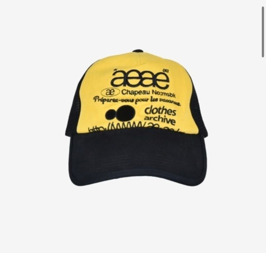 aeae web logo mesh cap 상품이미지1