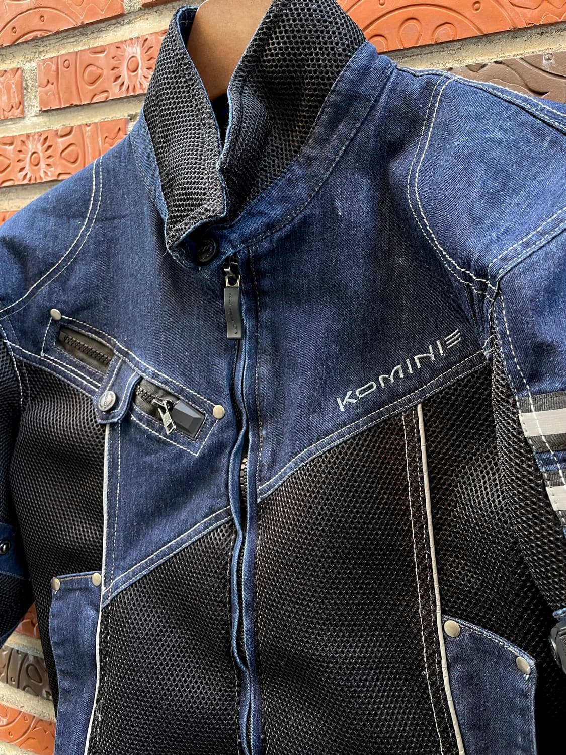 Komine 코미네 여성용 데님 레이싱자켓 상품이미지2