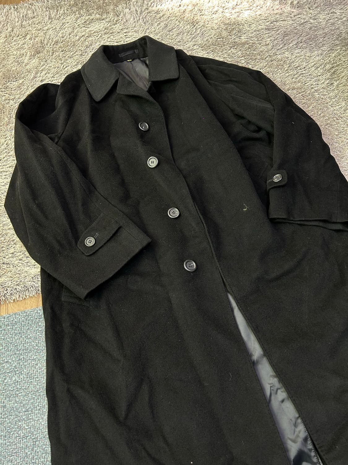 일제 BRUMELL 캐시미어 코트 사이즈 105 상품이미지2