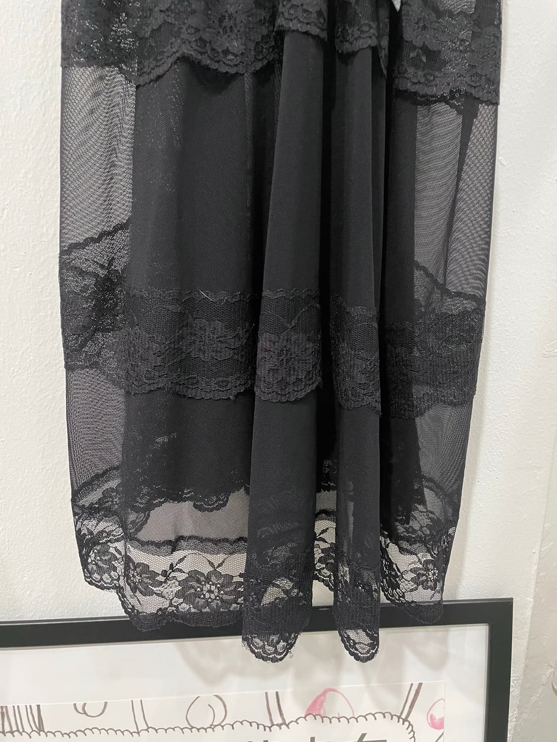 Sheer Lace Tiered Slip 상품이미지9