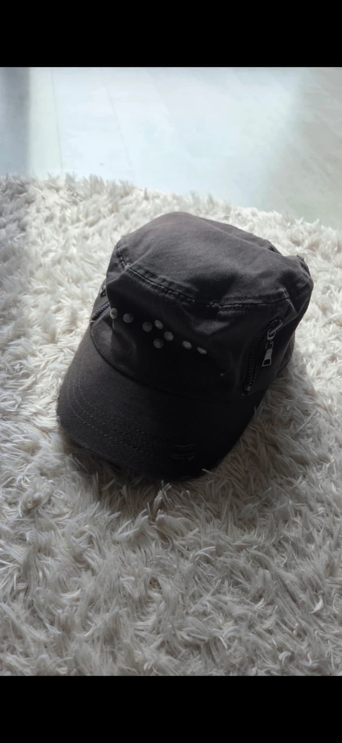 코데즈컴바인 지퍼 스터드 캡 상품이미지1