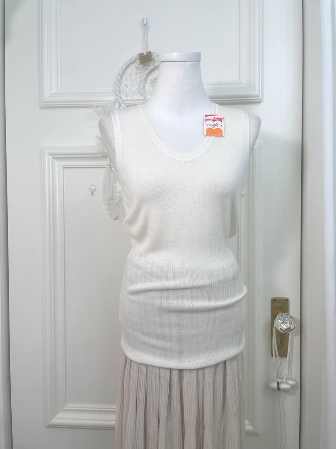 lavender stripe embroidery summer shirt 상품이미지7