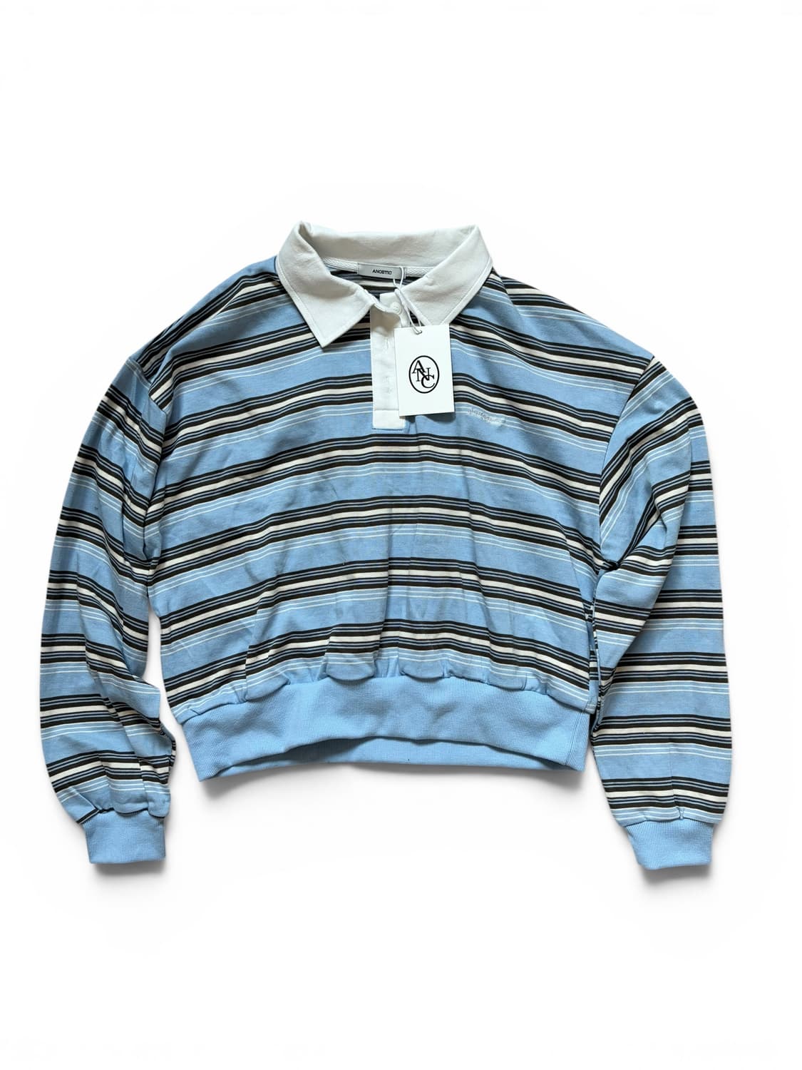 아노에틱 코튼캔디 스웻셔츠 블루 상품이미지3