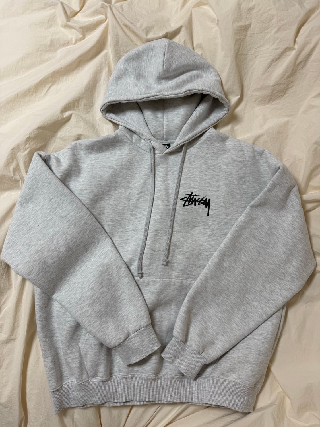 스투시 백염 캘리포니아 오버핏 후드 상품이미지1