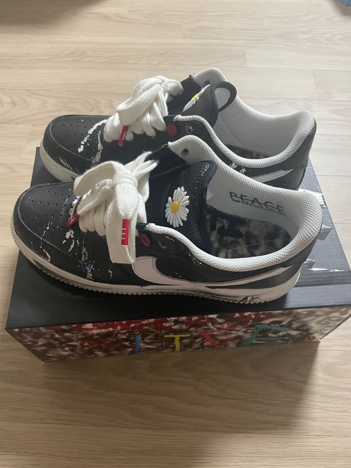 나이키 에어포스1 피스마이너스원 블랙 270 상품이미지2