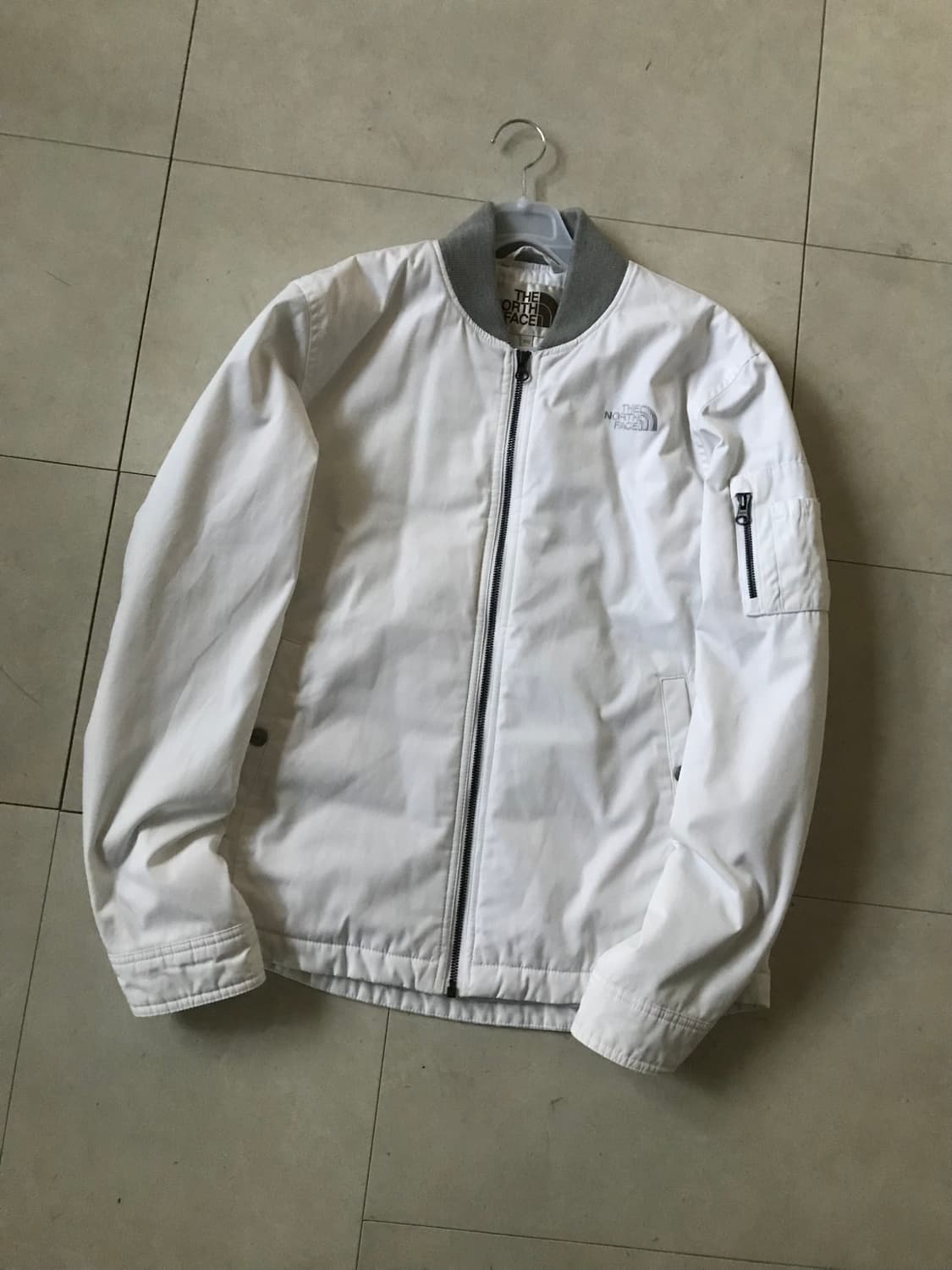 노페 화이트 실버 패딩 상품이미지8