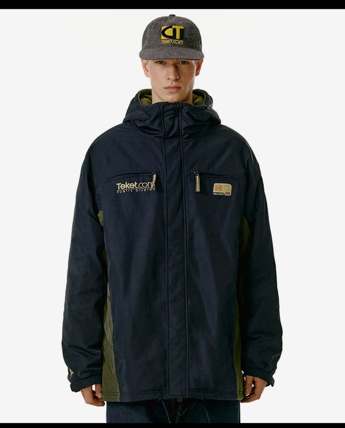 테켓 퍼블릭 디스플레이 벤치 자켓 네이비 상품이미지1